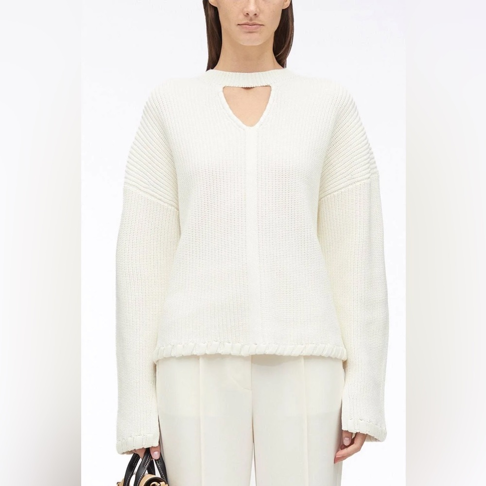 NWT 3.1 Phillip Lim ribbed V-neck jumper